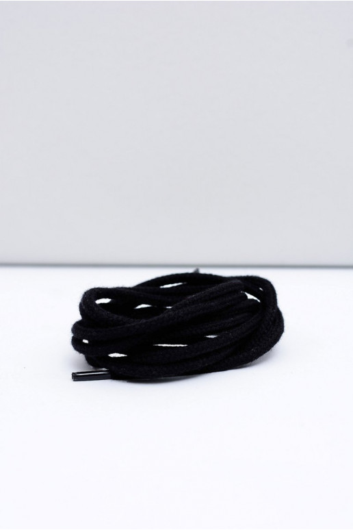Lacets ronds noirs Corbby