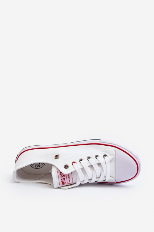Chaussures décontractées blanches Big Star T174102