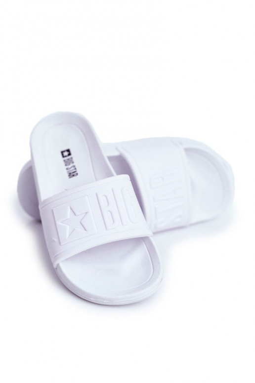 Chaussons Enfant Big Star couleur blanc DD374154