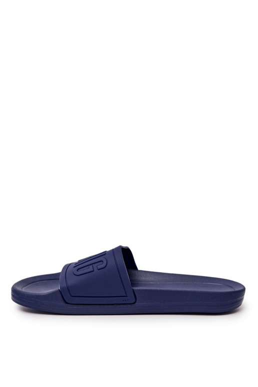 Hausschuhe für Herren Big Star Rubber dunkelblaue Farbe DD174688