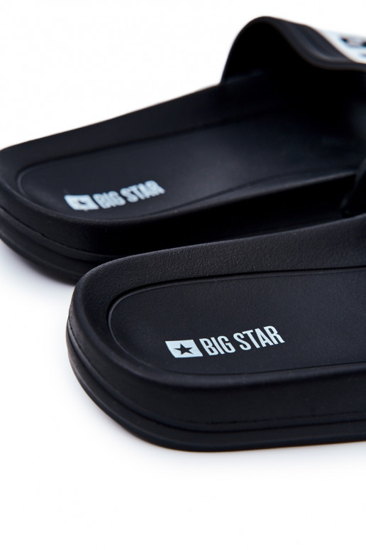Chaussons Big Star Caoutchouc couleur noir DD174699