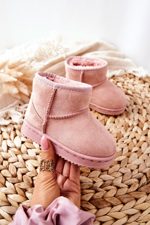 Warme Kinder-Winterstiefel in der Farbe Pink Gooby Warme Kinder-Winterstiefel in der Farbe Pink Gooby