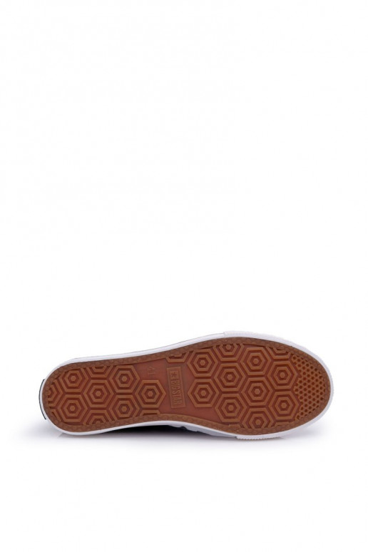 Vrijetijdsschoenen heren Big Star zwarte kleur DD174273