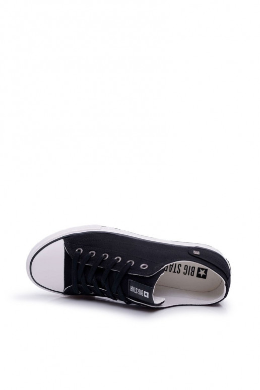 Vrijetijdsschoenen heren Big Star zwarte kleur DD174273