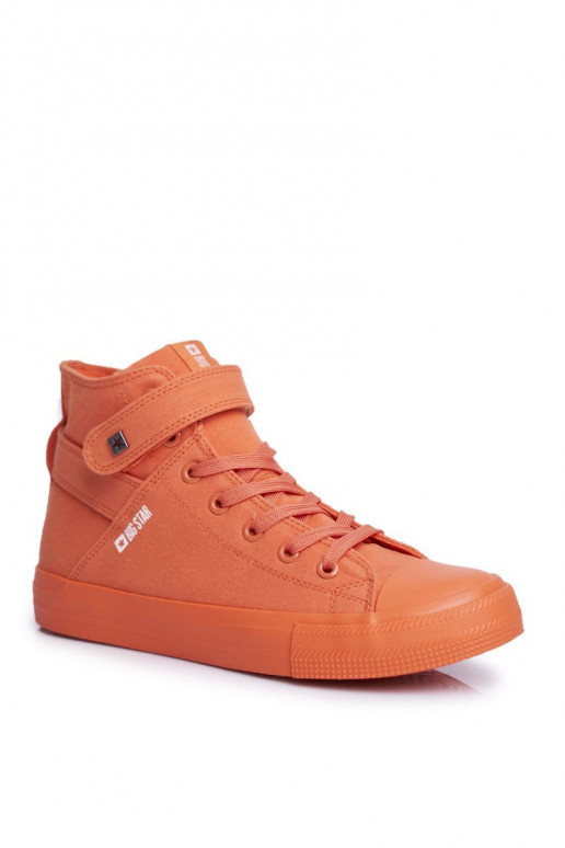 Freizeitschuhe mit Sohle Big Star FF274583 orange Farbe Freizeitschuhe mit Sohle Big Star FF274583 orange Farbe