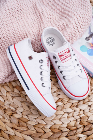 Freizeitschuhe Kinder Big Star FF374200 weiße Farbe