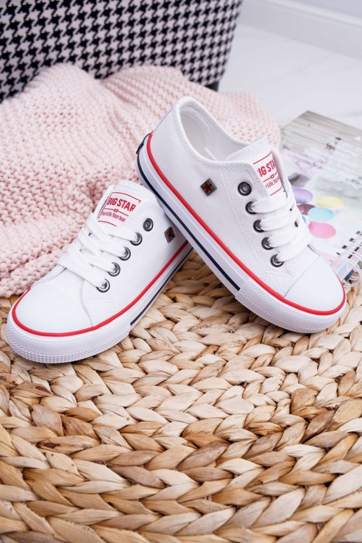vrijetijdsschoenen Kinder Big Star FF374200 witte kleur vrijetijdsschoenen Kinder Big Star FF374200 witte kleur