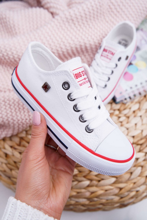 vrijetijdsschoenen Kinder Big Star FF374200 witte kleur vrijetijdsschoenen Kinder Big Star FF374200 witte kleur