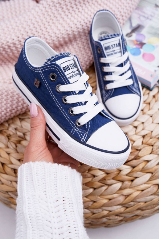 Freizeitschuhe Kinder Big Star FF374202 dunkelblau Freizeitschuhe Kinder Big Star FF374202 dunkelblau