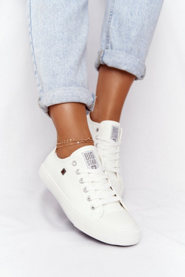 chaussures de loisirs Big Star couleur blanche V274869 2
