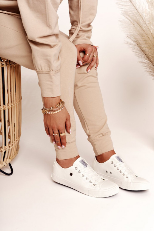 chaussures de loisirs Big Star couleur blanche V274869