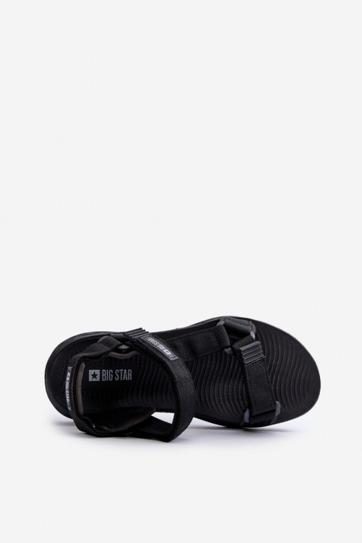 Damensandalen Big Star FF274A600 schwarz