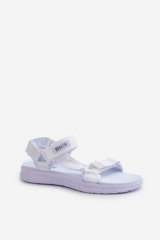 Sandales femme Big Star FF274A603 blanc