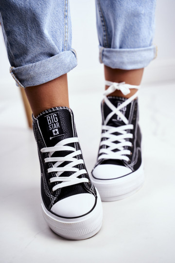 Chaussures de loisirs Big Star couleur noire GG274012 2