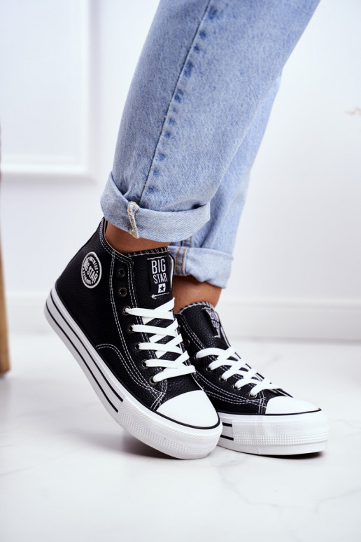 Vrijetijdsschoenen Big Star kleur zwart GG274012 Vrijetijdsschoenen Big Star kleur zwart GG274012