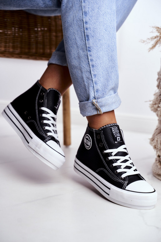Chaussures de loisirs Big Star couleur noire GG274012