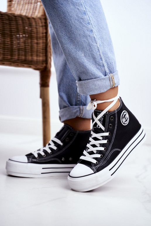 Freizeitschuhe Big Star schwarze Farbe GG274012