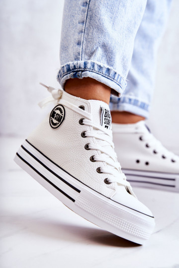 Chaussures de loisirs Big Star couleur blanche GG274013