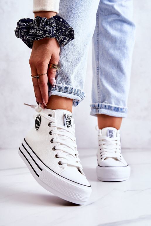 Chaussures de loisirs Big Star couleur blanche GG274013