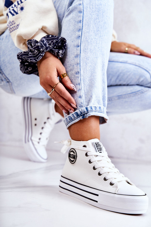 Chaussures de loisirs Big Star couleur blanche GG274013 Chaussures de loisirs Big Star couleur blanche GG274013