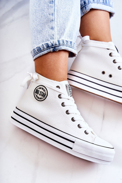 Chaussures de loisirs Big Star couleur blanche GG274013