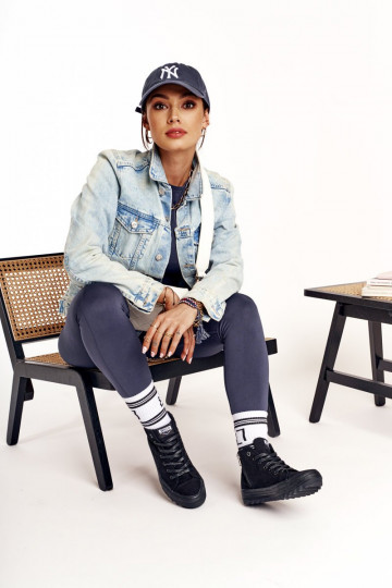 vrijetijdsschoenen met zolen met brede zolen BIG STAR FF274244 zwarte kleur 2