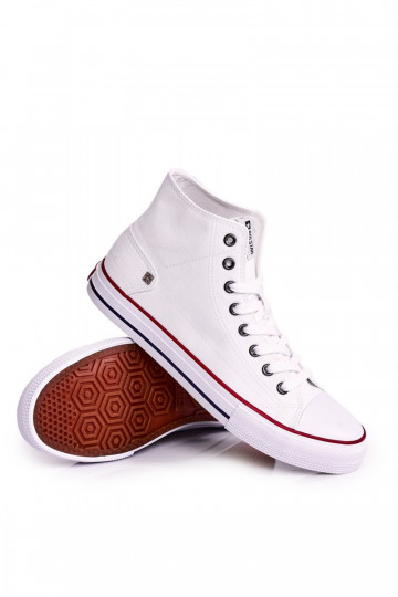 für Männer Klassisches Modell Freizeitschuhe mit Sohlen BIG STAR DD174251 weiße Farbe 2