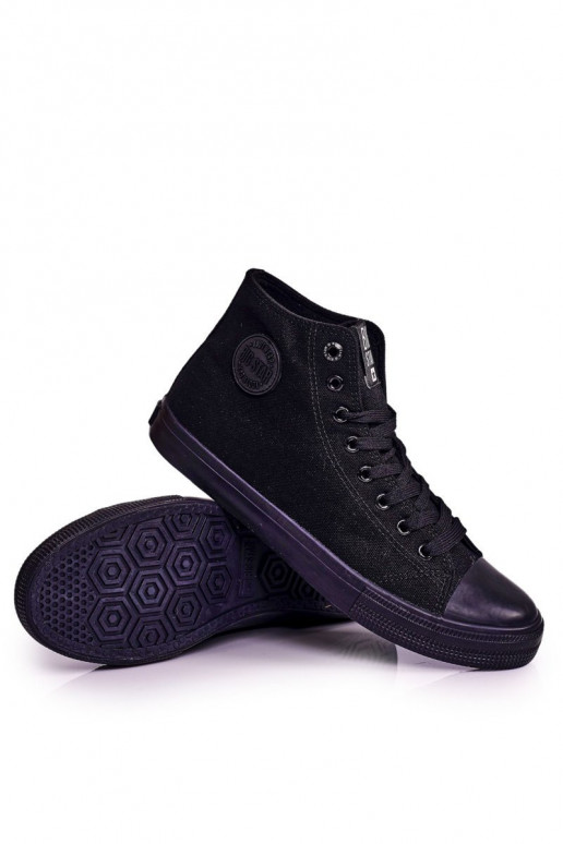 Chaussures de loisirs modèle classique à semelles BIG STAR FF174550 couleur noir
