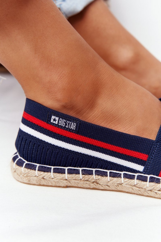 espadrilles Big Star HH274483 donkerblauw