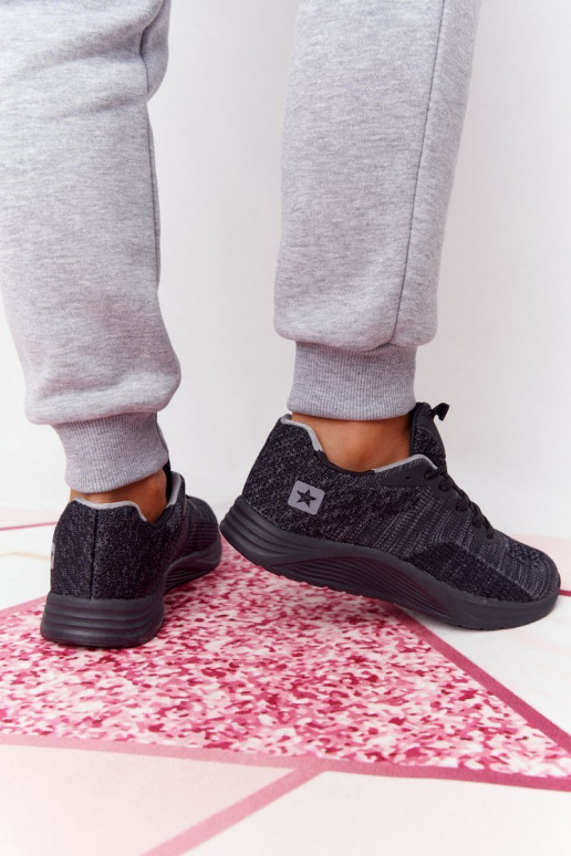 Chaussures style sport Comfort Foam couleur noir Longue Distance