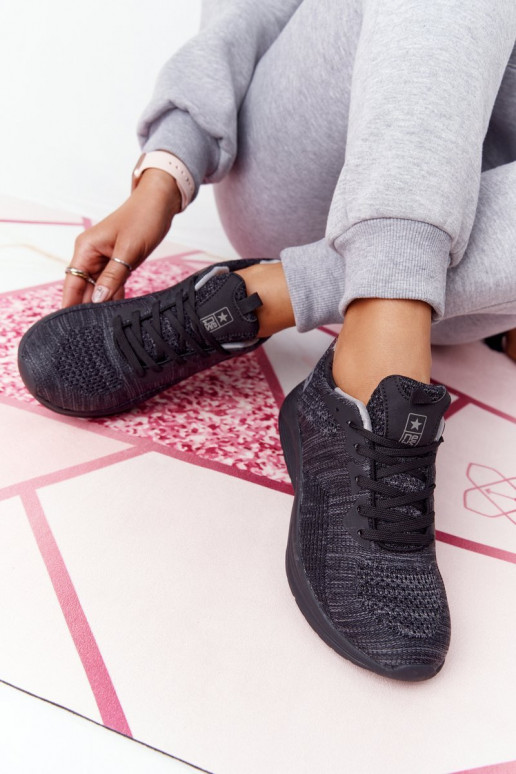 Chaussures style sport Comfort Foam couleur noir Longue Distance