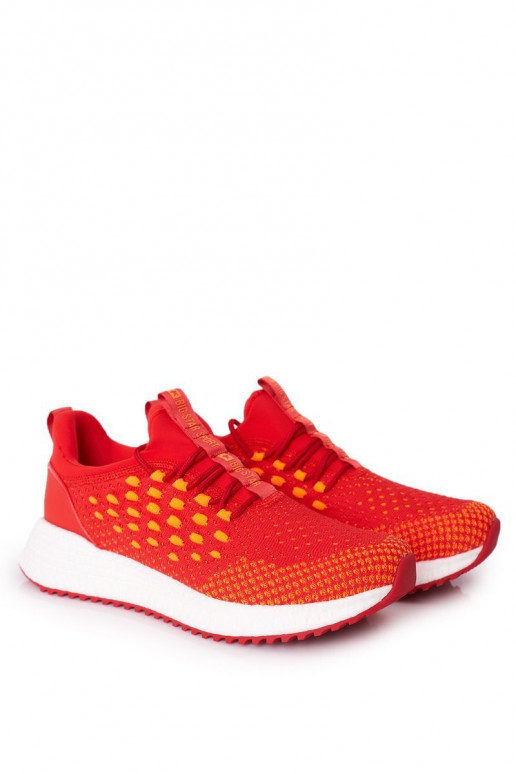 voor heren Sportschoenen Memory Foam Big Star FF174240 rode kleur voor heren Sportschoenen Memory Foam Big Star FF174240 rode kleur