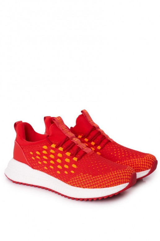 voor heren Sportschoenen Memory Foam Big Star FF174240 rode kleur voor heren Sportschoenen Memory Foam Big Star FF174240 rode kleur