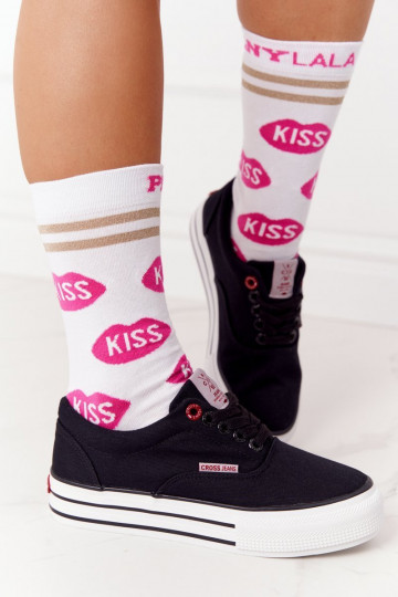 Baskets à plateforme CROSS JEANS FF2R4002C noir