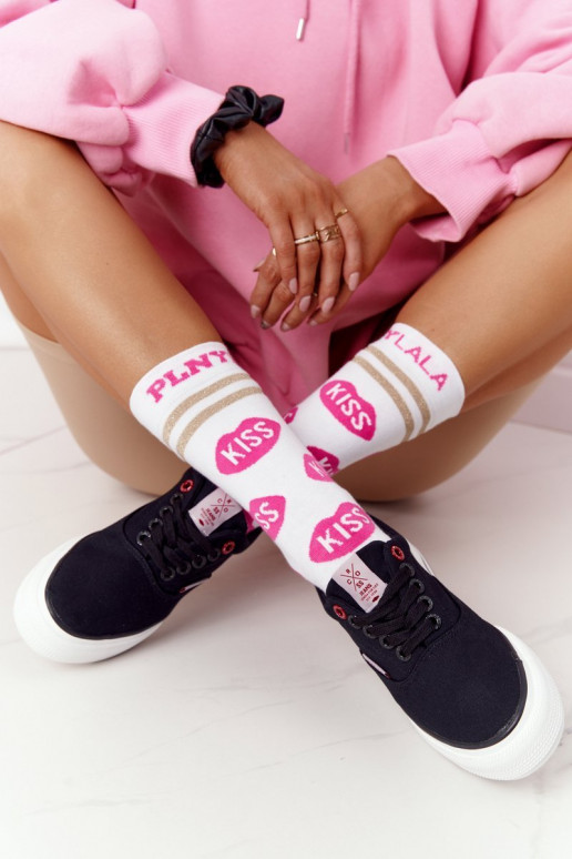 Platform sneakers CROSS JEANS FF2R4002C zwart Platform sneakers CROSS JEANS FF2R4002C zwart