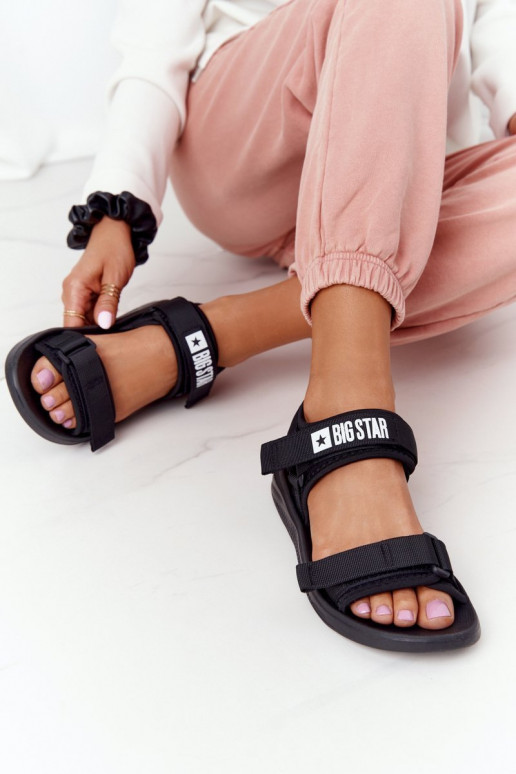 Sandales style sport Big Star HH274A024 couleur noir