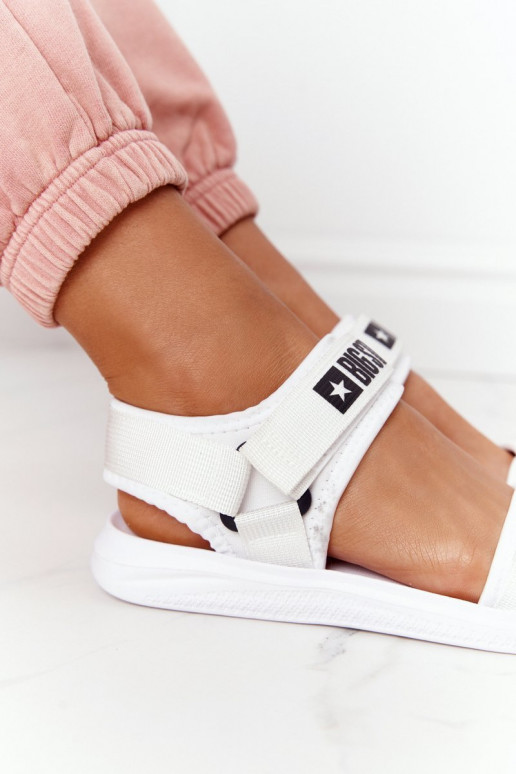Sandales style sport Big Star HH274A026 couleur blanc Sandales style sport Big Star HH274A026 couleur blanc