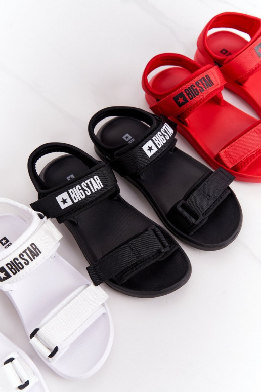 Sandales style sport Big Star HH274A026 couleur blanc Sandales style sport Big Star HH274A026 couleur blanc