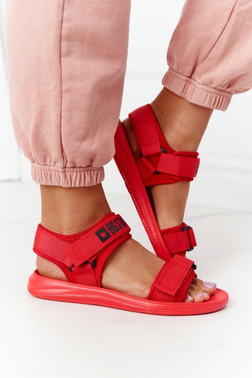 Sandales style sport Big Star HH274A027 rouge Sandales style sport Big Star HH274A027 rouge
