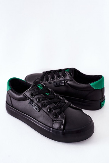 Kinder-Sneaker BIG STAR DD374147 schwarze Farbe