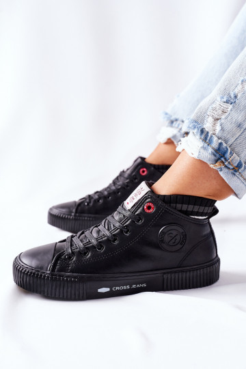 Chaussures de loisirs Cross Jeans couleur noir II2R4021