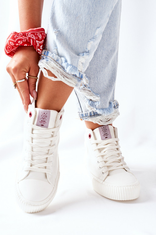 Vrijetijdsschoenen Cross Jeans witte kleur II2R4022