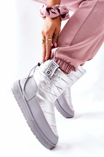 Schneestiefel Big Star II274118 silberfarben 2