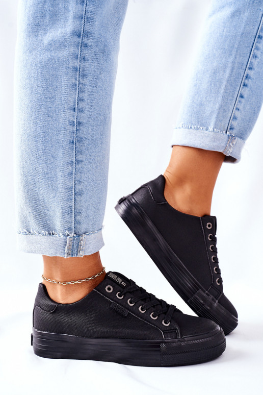 Chaussures femme avec plateforme BIG STAR II274345 le noir Chaussures femme avec plateforme BIG STAR II274345 le noir