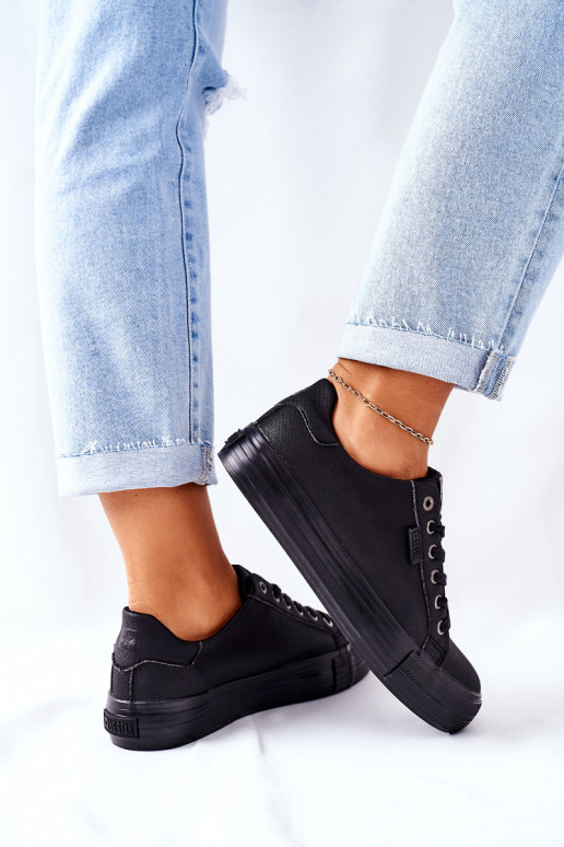 Chaussures femme avec plateforme BIG STAR II274345 le noir Chaussures femme avec plateforme BIG STAR II274345 le noir