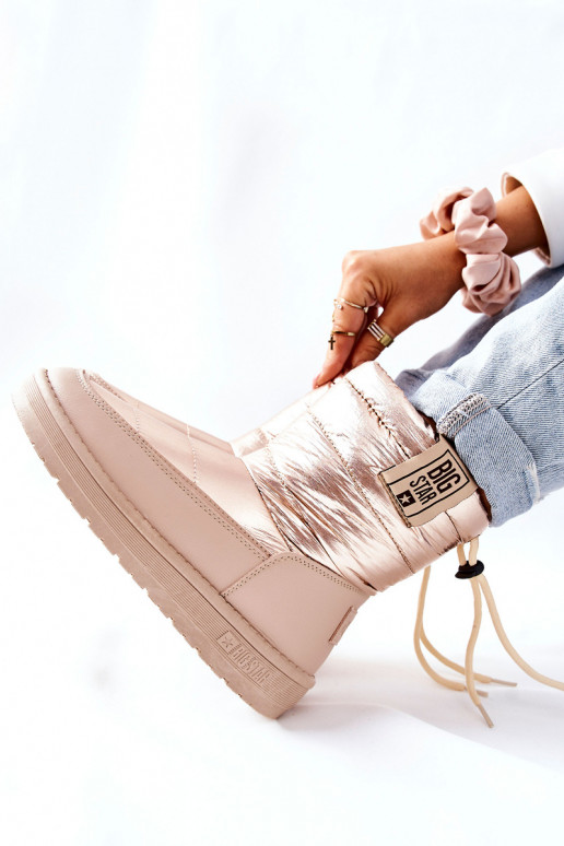 snowboots Big Star II274121 beige