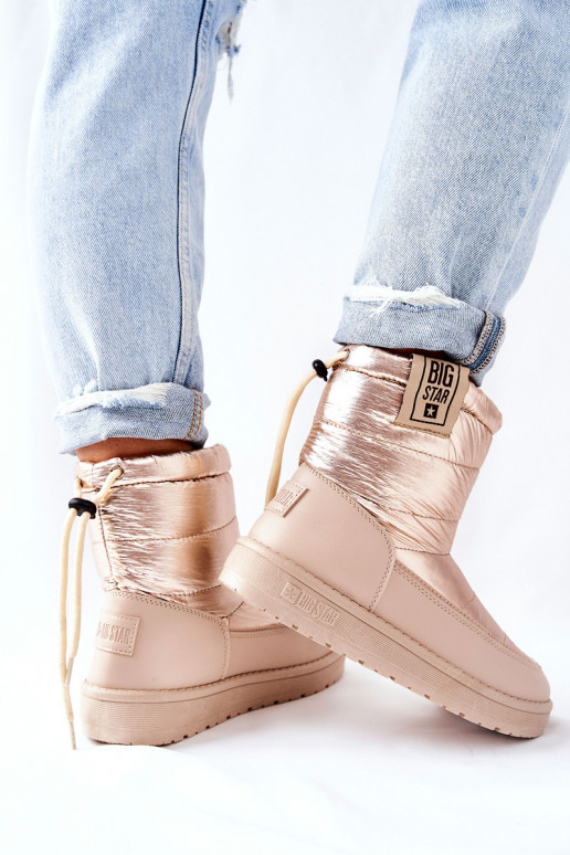 snowboots Big Star II274121 beige