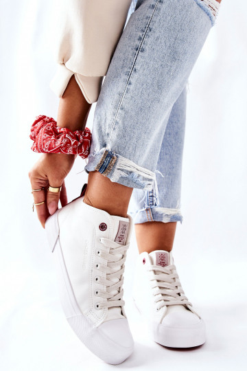 Freizeitschuhe mit Einlegesohle Cross Jeans II2R4033C weiße Farbe