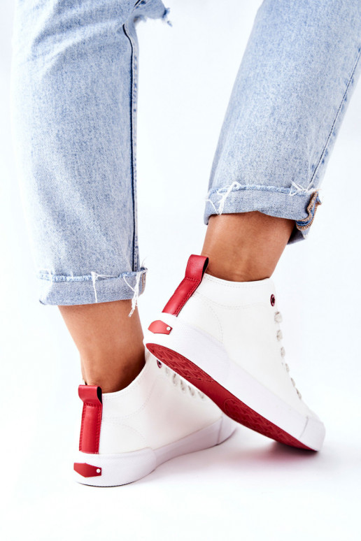 Freizeitschuhe mit Einlegesohle Cross Jeans II2R4033C weiße Farbe Freizeitschuhe mit Einlegesohle Cross Jeans II2R4033C weiße Farbe