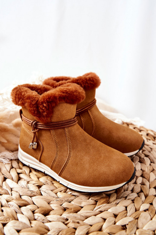 Bottes de neige enfant Big Star BB374058BS marron